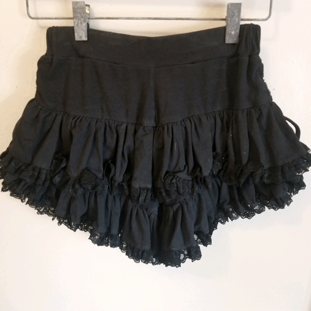 Lace Ruffle Booty Shorts ▪︎ Spectral Eyes